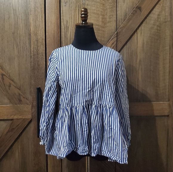 Tuckernuck Tops - LAST CHANCE Tuckernuck Pomander Place Striped Blouse